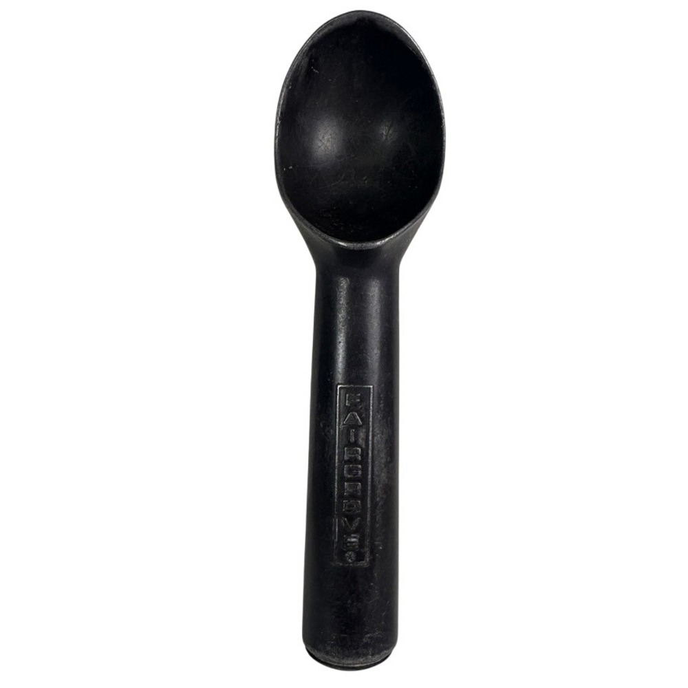 Fairgrove Vintage Heavy-Duty Cast Aluminum Ice Cream Scoop Retro Scooper Black
